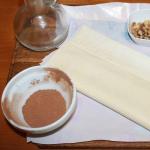 Рецепт Печенье из слоеного теста с какао